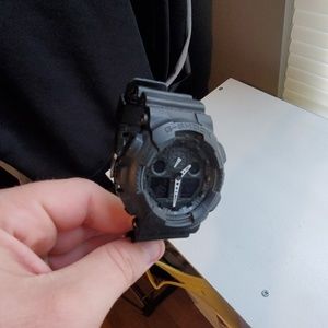 All black G-Shock